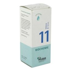 BIOCHEMIE Pflüger 11 Silicea D 12 Tropfen (PZN 06324761)