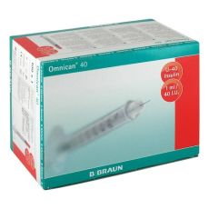 OMNICAN Insulinspr.1 ml U40 m.Kan.0,30x8 mm einz. (PZN 00460836)