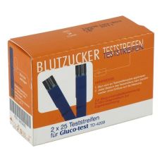 GLUCO TEST Blutzuckerteststreifen (PZN 03853660)