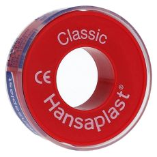 HANSAPLAST Fixierpfl.Classic 1,25 cmx5 m Schub (PZN 12347401)