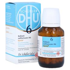 BIOCHEMIE DHU 6 Kalium sulfuricum D 6 Tab.Karto (PZN 06326576)