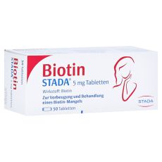 Biotin STADA 5mg (PZN 01328576)