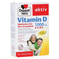 DOPPELHERZ Vitamin D 1.000 I.E. EXTRA Tabletten (PZN 10556885)