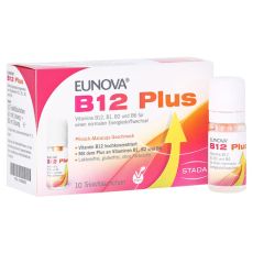 EUNOVA B12 Plus Trinkfläschchen + gratis EUNOVA B12 Probe (PZN 14299936)