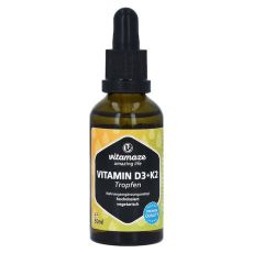 VITAMIN D3 K2 1000 I.E./10 µg Tropfen hochdosiert (PZN 16819311)