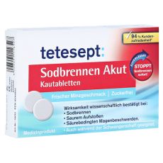 Tetesept Sodbrennen Akut Kautabletten (PZN 10144651)