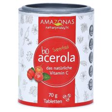 Acerola 100% Bio Natürliches Vitamin C Lutschtabletten (PZN 13365565)