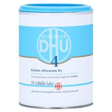 BIOCHEMIE DHU 4 Kalium chloratum D 3 Tabletten (PZN 00274051)