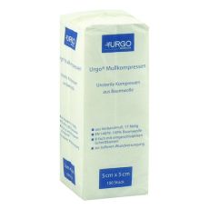 URGO MULLKOMPRESSEN 5x5 cm unsteril (PZN 06187904)