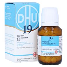 BIOCHEMIE DHU 19 Cuprum arsenicosum D 12 Tabletten (PZN 02581277)