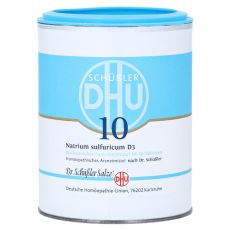 BIOCHEMIE DHU 10 Natrium sulfuricum D 3 Tabletten (PZN 00274631)
