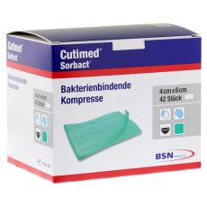 CUTIMED Sorbact Kompressen 4x6 cm (PZN 07348031)