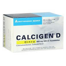 CALCIGEN D Citro 600mg/400 I.E. (PZN 07630508)