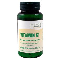 VITAMIN K1 60 µg Bios Kapseln (PZN 01056008)