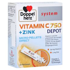 DOPPELHERZ Vitamin C 750 Depot system Pellets (PZN 15425426)