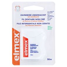 ELMEX Zahnseide ungewachst mit Aminfluorid (PZN 04123461)
