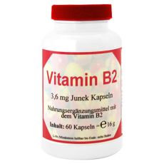 VITAMIN B2 3,6 mg Junek Kapseln (PZN 04132106)
