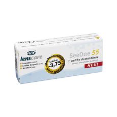 LENSCARE SeeOne 55 Monatslinse -3,75 dpt (PZN 02194669)