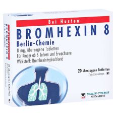 BROMHEXIN 8 Berlin-Chemie (PZN 04908268)