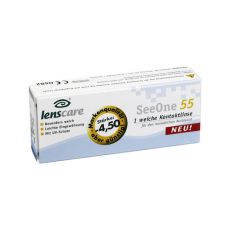 LENSCARE SeeOne 55 Monatslinse -4,50 dpt (PZN 02194770)