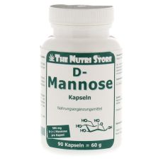D-mannose 500 mg vegetarische Kapseln (PZN 10331749)