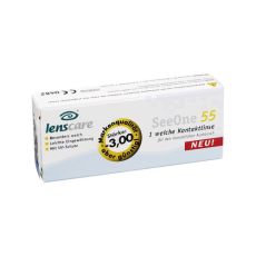 LENSCARE SeeOne 55 Monatslinse -3,00 dpt (PZN 02194600)
