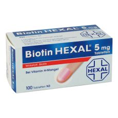 Biotin HEXAL 5mg (PZN 03001879)