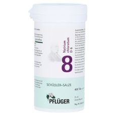 BIOCHEMIE Pflüger 8 Natrium chloratum D 6 Tabl. (PZN 06319381)