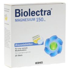 BIOLECTRA Magnesium Brausetabletten (PZN 03154382)