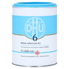 BIOCHEMIE DHU 6 Kalium sulfuricum D 12 Tabletten (PZN 00274312)