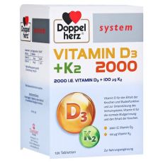 Doppelherz Vitamin D3 2000+K2 System Tabletten (PZN 14063820)