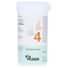 BIOCHEMIE Pflüger 4 Kalium chloratum D 6 Tabletten (PZN 06318915)