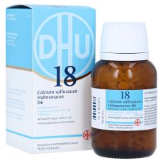BIOCHEMIE DHU 18 Calcium sulfuratum D 6 Tabletten (PZN 06584433)