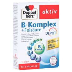 Doppelherz aktiv B-Komplex + Folsäure Depot (PZN 07189437)
