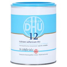 BIOCHEMIE DHU 12 Calcium sulfuricum D 12 Tabletten (PZN 00274909)