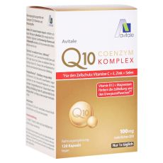 Coenzym Q10 100 mg Kapseln + Vitamine + Mineralstoffe (PZN 14217720)