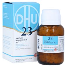 BIOCHEMIE DHU 23 Natrium bicarbonicum D 12 Tabl. (PZN 06584568)