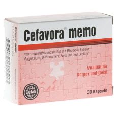 CEFAVORA memo Weichgelatinekapseln (PZN 05748476)