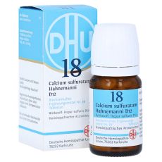 BIOCHEMIE DHU 18 Calcium sulfuratum D 12 Tabletten (PZN 00275292)