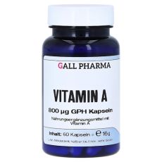 VITAMIN A 800 µg GPH Kapseln (PZN 04631826)