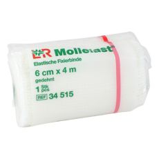 Mollelast Binden 6 cmx4 m weiß (PZN 04781483)
