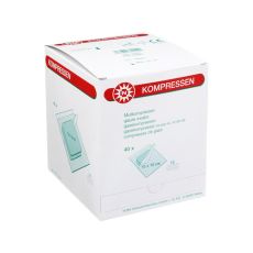 MULLKOMPRESSEN 10x10 cm steril 12fach (PZN 07098605)
