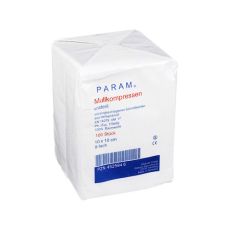 MULLKOMPRESSEN 10x10 cm unsteril 8fach (PZN 04525946)