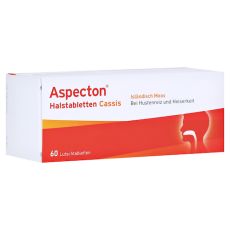 Aspecton Halstabletten Cassis Lutschtabletten (PZN 07020572)