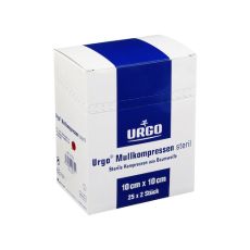 URGO MULLKOMPRESSEN 10x10 cm steril (PZN 07237863)