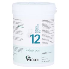 BIOCHEMIE Pflüger 12 Calcium sulfuricum D 6 Tabl. (PZN 06321165)