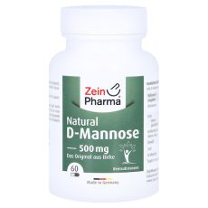 Natural D-mannose 500 mg Kapseln (PZN 09612319)