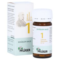 BIOCHEMIE Pflüger 1 Calcium fluoratum D 12 Tabl. (PZN 06318720)