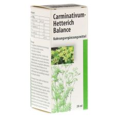 Carminativum Hetterich Balance Tropfen zum Einnehmen (PZN 10346567)