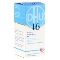BIOCHEMIE DHU 16 Lithium chloratum D 6 Tabletten (PZN 00275139)